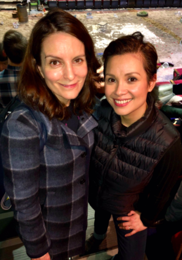 Photo Flash: Tina Fey, Brian d'Arcy James, and More Visit ONCE ON THIS ISLAND Image