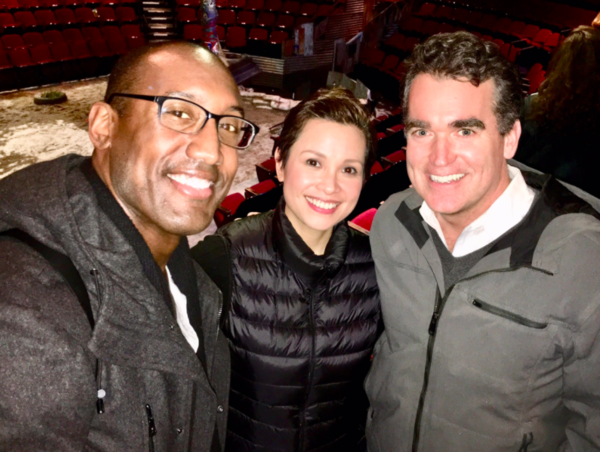 Photo Flash: Tina Fey, Brian d'Arcy James, and More Visit ONCE ON THIS ISLAND Image