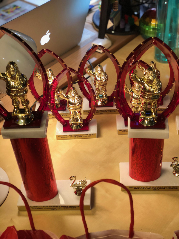 Photo Flash: BEAUTIFUL Holds a Holly Jolly Dressing Room Decorating Contest Image