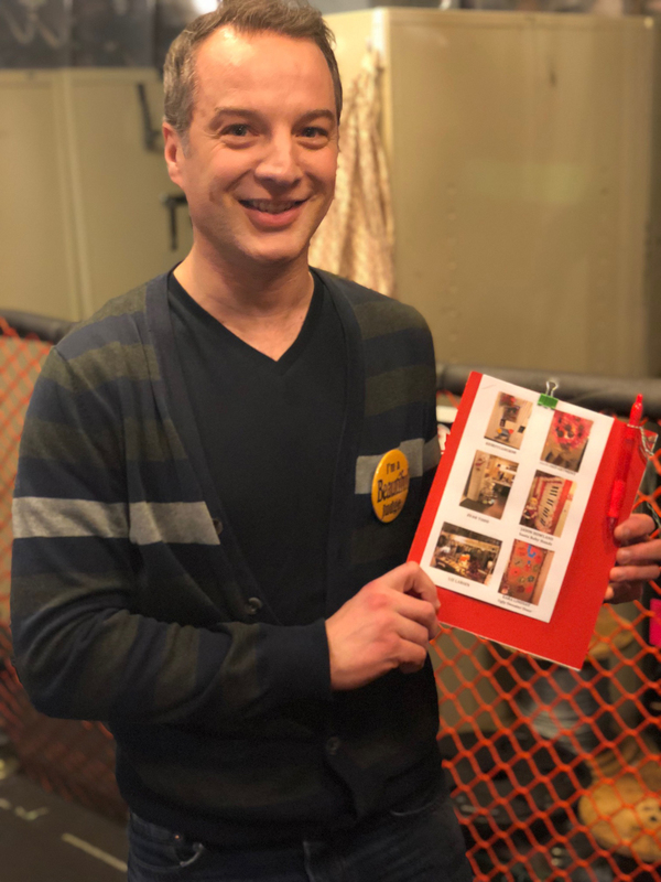 Photo Flash: BEAUTIFUL Holds a Holly Jolly Dressing Room Decorating Contest Image