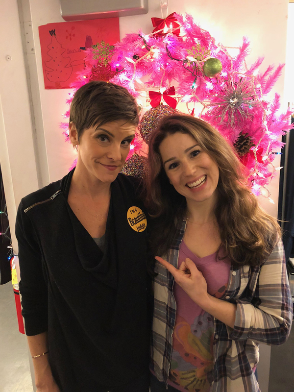 Photo Flash: BEAUTIFUL Holds a Holly Jolly Dressing Room Decorating Contest Image