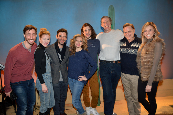 Adam Kantor with the cast-Anthony Fessta, Emma Segerstedt, Lauren Molina, Conor Ryan, Photo