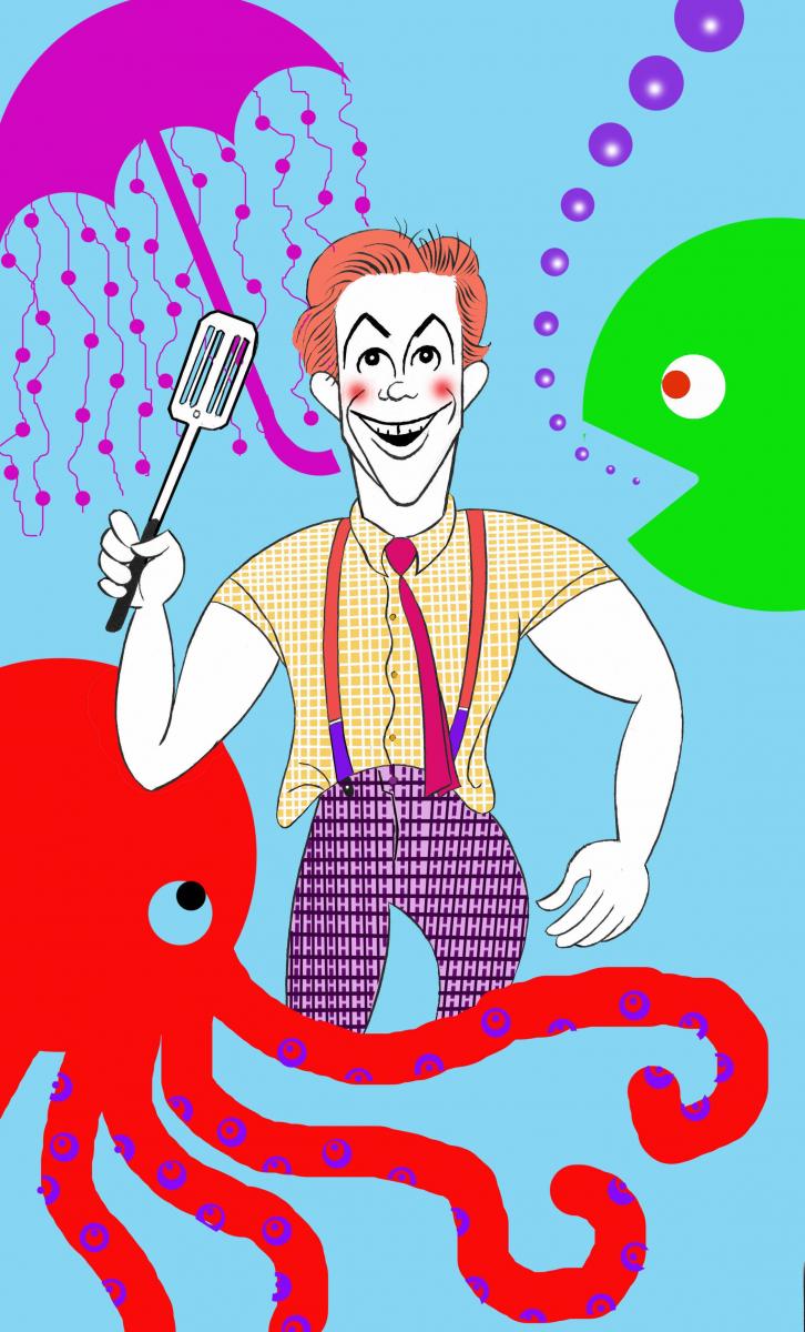 BWW Exclusive: Ken Fallin Draws the Stage - SPONGEBOB SQUAREPANTS! Image