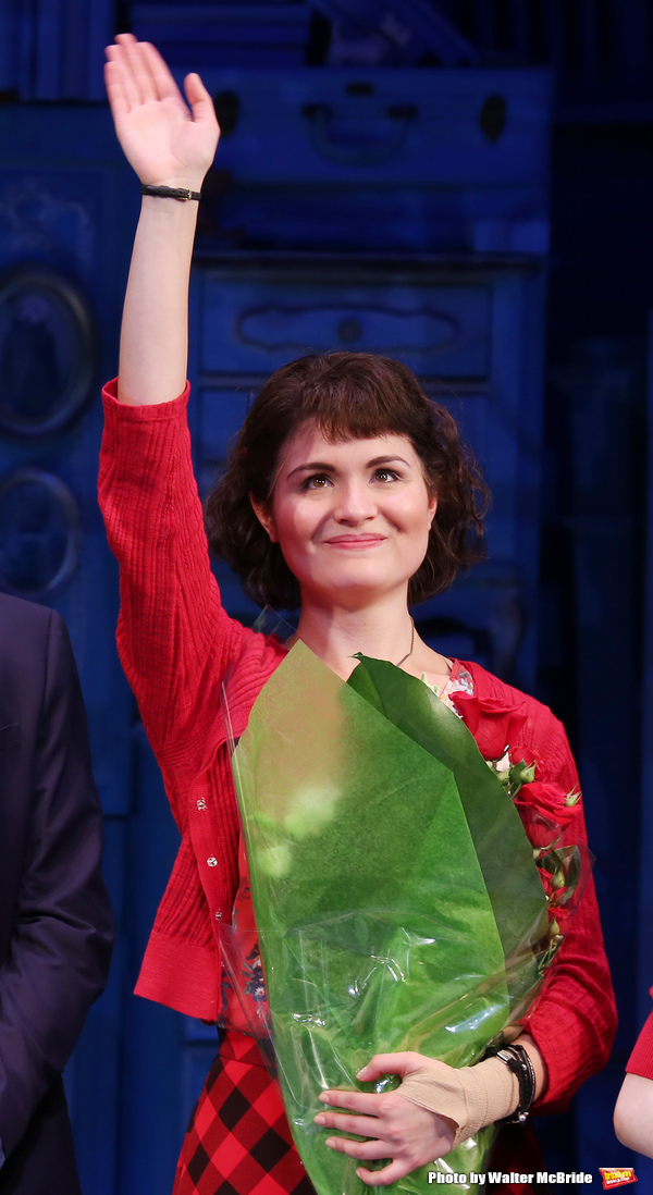 Phillipa Soo during the Broadway Opening Night Performance Curtain Call for 'Amelie'  Photo