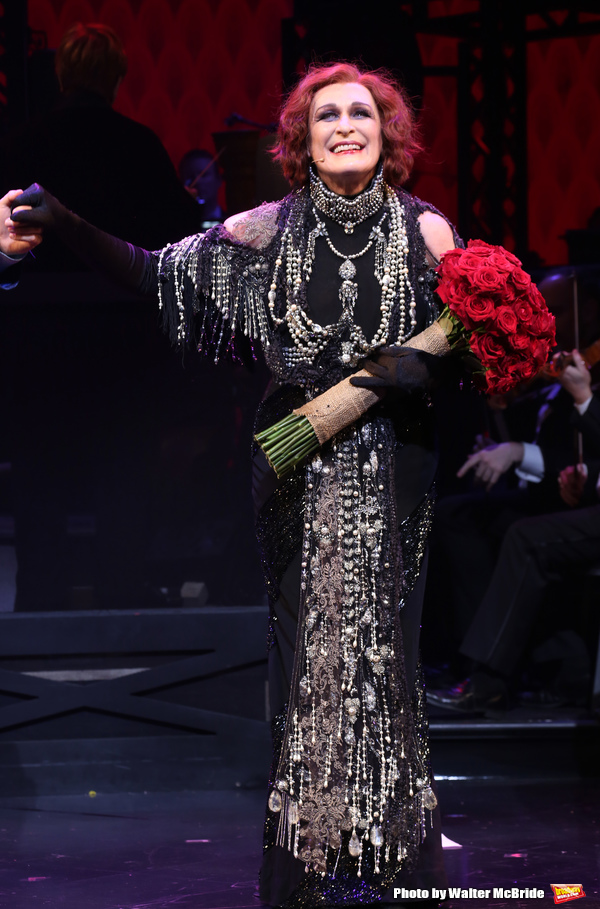 Glenn Close during the Opening Night Curtain Call bows for Andrew Lloyd Webber's 'Sun Photo