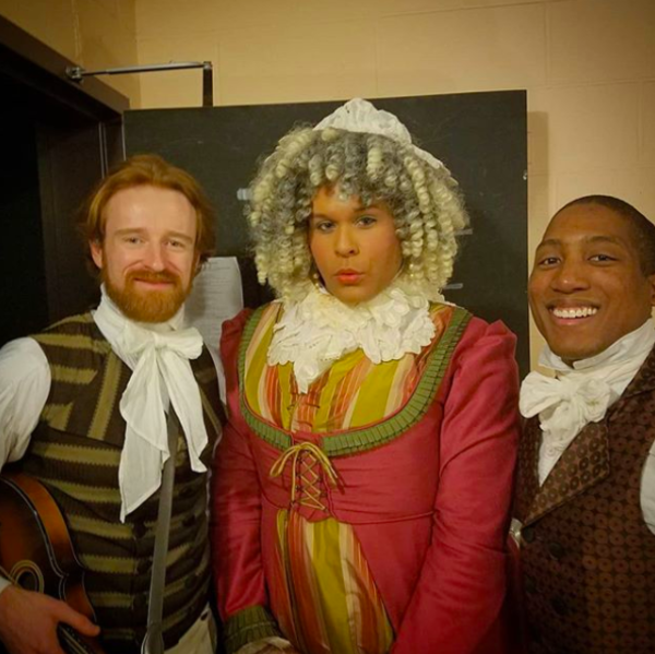 Photo Flash: Inside Gleb's Dressing Room, and More Saturday Intermission Pics! Image