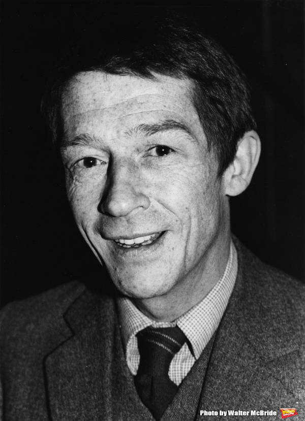 John Hurt photographed at his hotel on January 17, 1982 in New York City. Photo