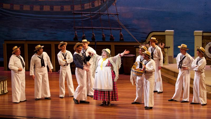 Review:  NYGASP Delights Aboard Gilbert & Sullivan's Love Boat, H.M.S. PINAFORE 