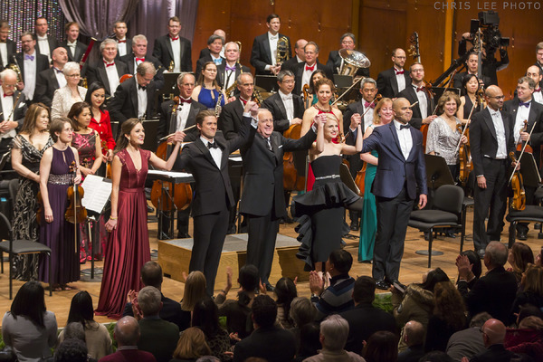 Bramwell Tovey conductst New York York Philharmonic in New Year's Eve:  Bernstein on  Photo