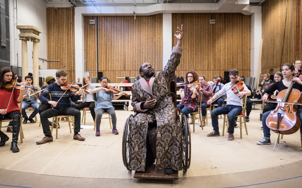 Photo Flash: Inside Rehearsals for AMADEUS at the National Theatre Image