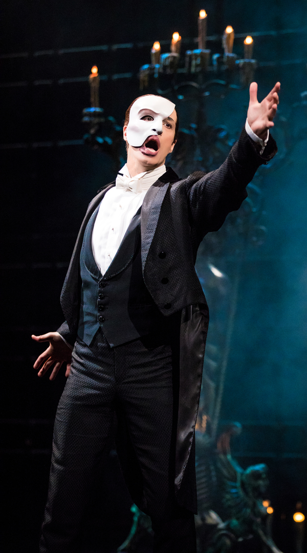 Photo Flash: New Man in the Mask! First Look at Laird Mackintosh in THE PHANTOM OF THE OPERA Image