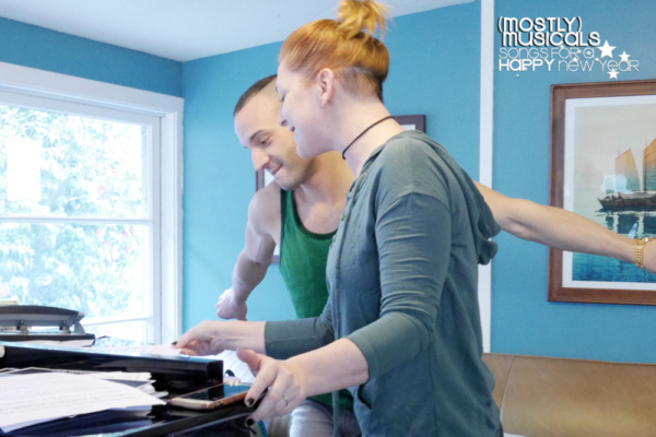 Photo Flash: In Rehearsal With (mostly)musicals: SongsforaHAPPYnewyear Image