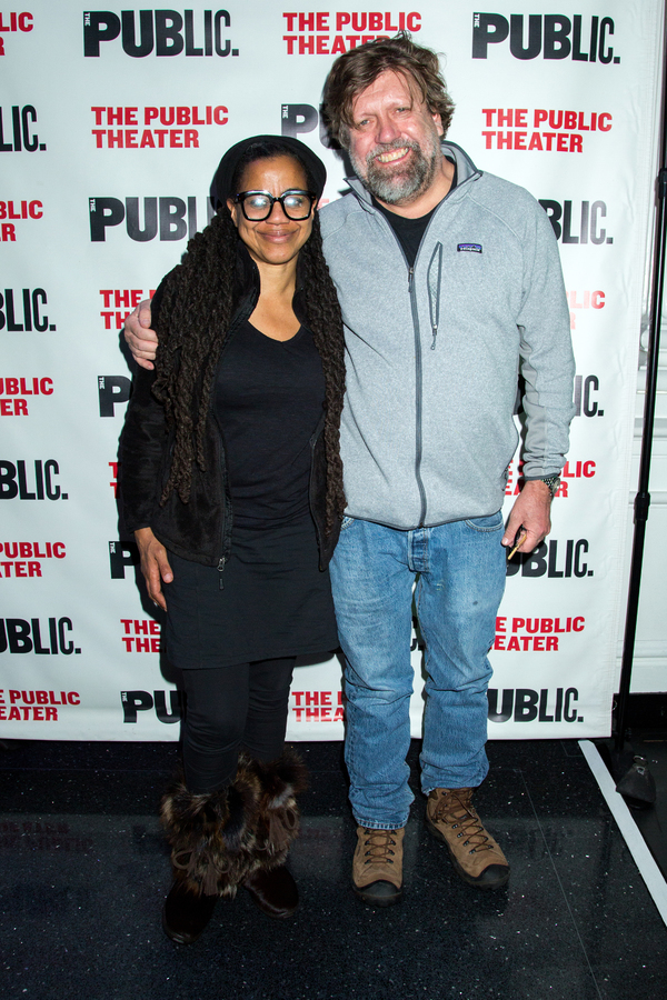 Suzan-Lori Parks, Oskar Eustis Photo