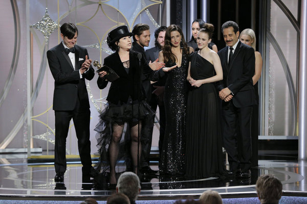 75th ANNUAL GOLDEN GLOBE AWARDS -- Pictured: Amy Sherman-Palladino, Creator, Â“The Photo