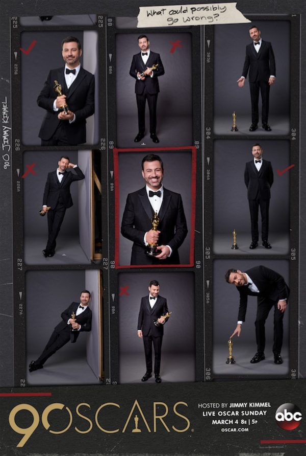 Photo Flash: ABC Unveils 90TH OSCARS Key Art ft. Host Jimmy Kimmel Image