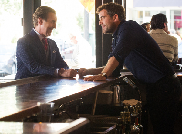 Pictured (L-R) Alan Cumming as Dr. Dylan Reinhart and Daniel Ings as Andy Photo: Jeff Photo