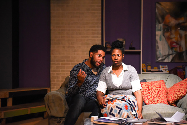 (left to right) Jeffery Owen Freelon Jr. and Tiffany Oglesby in The New Colonyâ€�¿� Photo