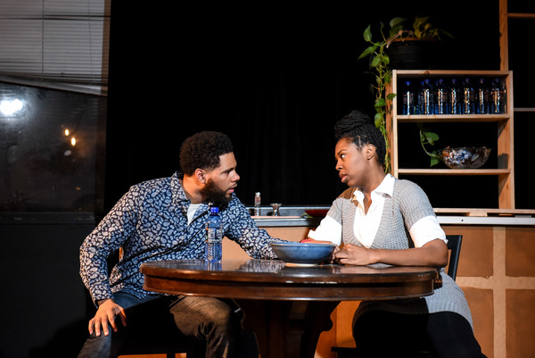  (left to right) Jeffery Owen Freelon Jr. and Tiffany Oglesby in The New Colonyâ€�¿� Photo