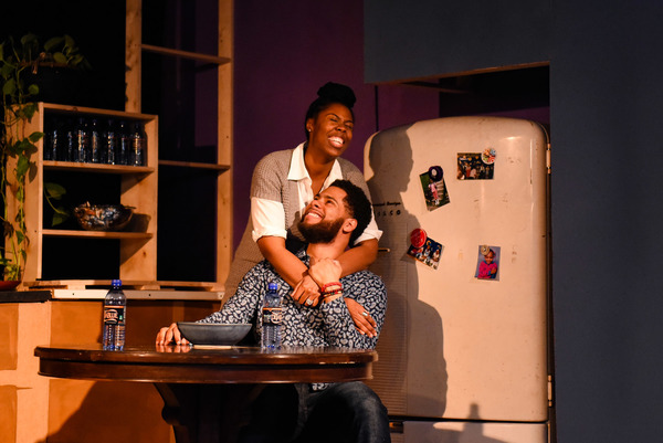 (front to back) Jeffery Owen Freelon Jr. and Tiffany Oglesby in The New Colonyâ€� Photo