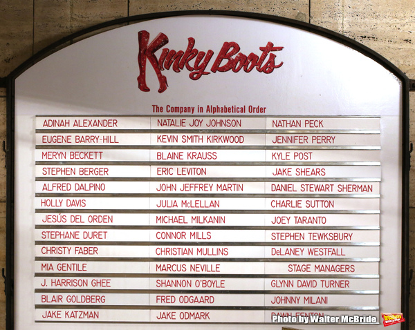Photo Coverage: Jake Shears Makes his Broadway Debut In KINKY BOOTS Image