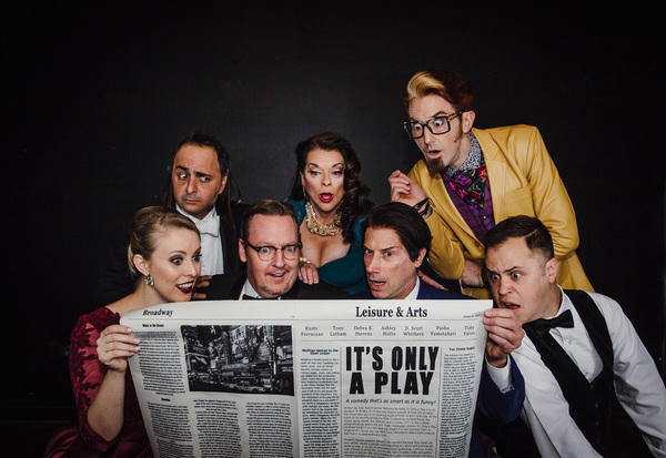 Photo Flash: First Look at the Cast of IT'S ONLY A PLAY at the Phoenix Theatre 