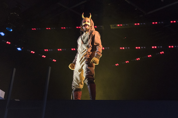 Bradley James Tejeda (in costume as El Coqui Espectacular) Photo