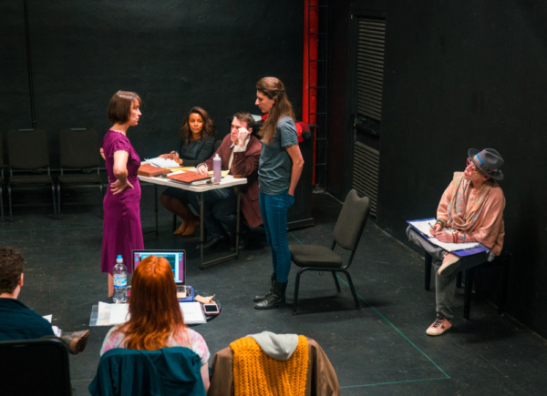 Photo Flash: In Rehearsal with TRIAL, a New Play Directed by Lori Petty  Image