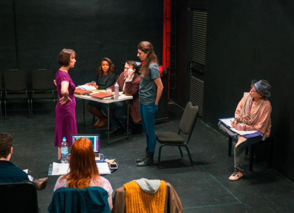 Photo Flash: In Rehearsal with TRIAL, a New Play Directed by Lori Petty Image