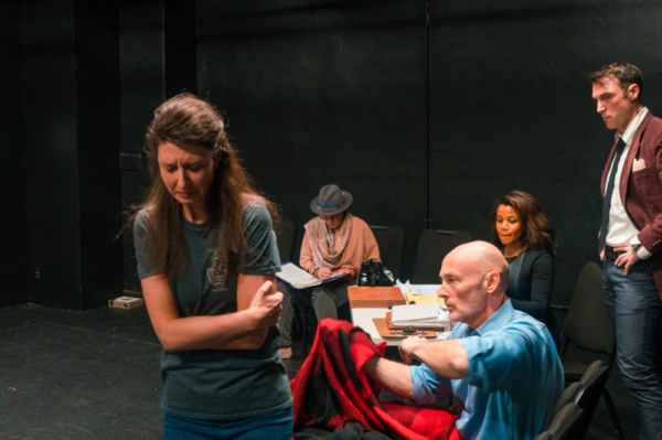 Photo Flash: In Rehearsal with TRIAL, a New Play Directed by Lori Petty Image