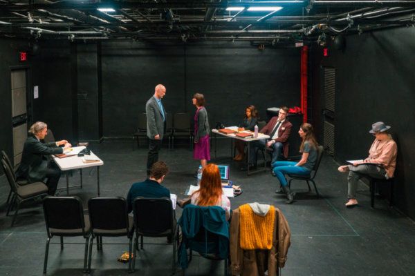 Photo Flash: In Rehearsal with TRIAL, a New Play Directed by Lori Petty Image