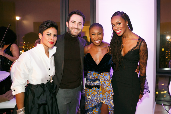 Photo Flash: Cynthia Erivo Celebrates Her Birthday with Leslie Odom Jr., Nicolette Robinson, and More  Image