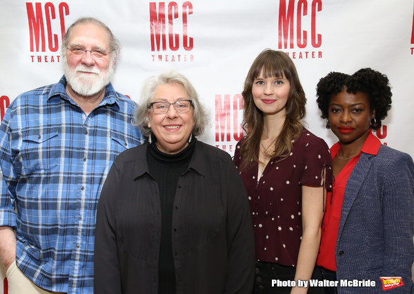 Richard Masur, Jayne Houdyshell, Molly Camp, and Pascale Armand Photo