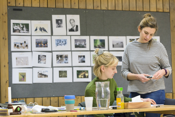 Photo Flash: First Look at Rehearsal Photos from JOHN at The National Theatre Image
