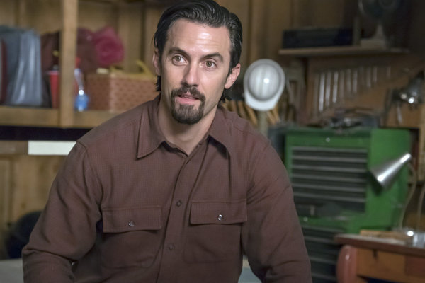 THIS IS US -- "Clooney" Episode 212 -- Pictured: Milo Ventimiglia as Jack -- (Photo b Photo