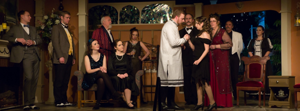 Photo Coverage: First look at Little Theatre Off Broadway's DEATH TAKES A HOLIDAY Image
