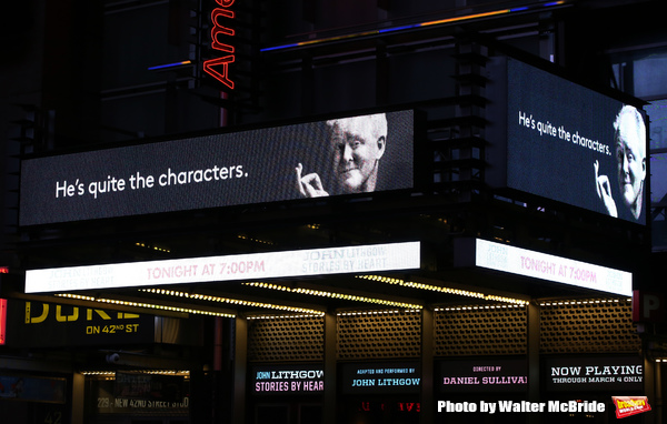 Photo Coverage: John Lithgow Takes Opening Night Bow in STORIES BY HEART Image