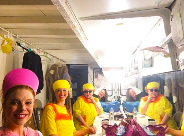 Photo Flash: A Jersey Boy Gets a New Mustache and More Saturday Intermission Pics! Image