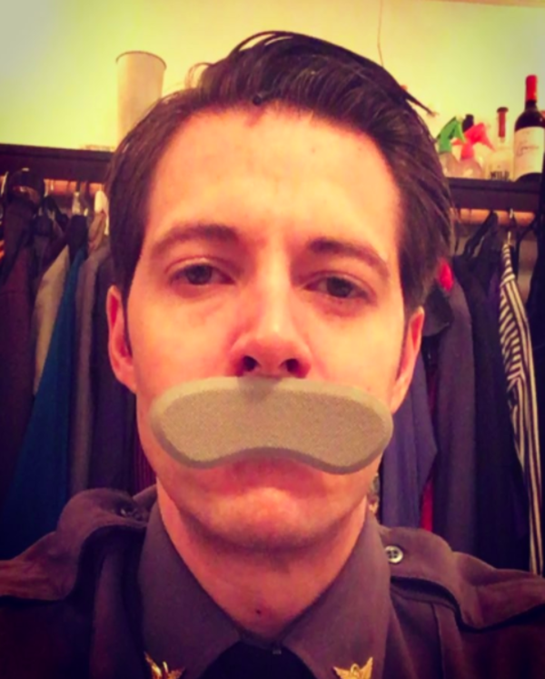 Photo Flash: A Jersey Boy Gets a New Mustache and More Saturday Intermission Pics! Image