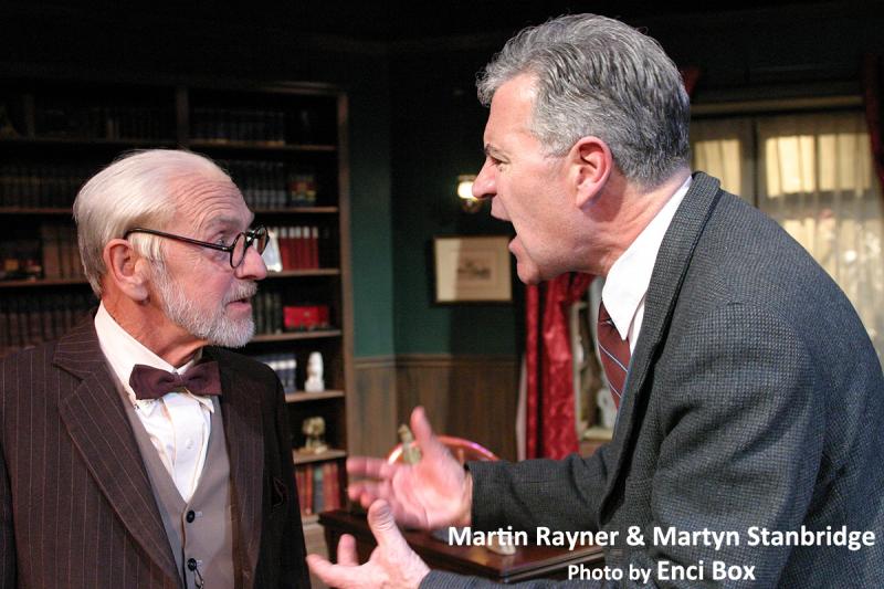 Review: FREUD'S LAST SESSION - Verbal Sparring At Its Apex Image
