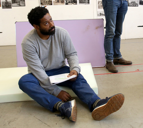 Photo Flash: In Rehearsal with OF MICE AND MEN Image