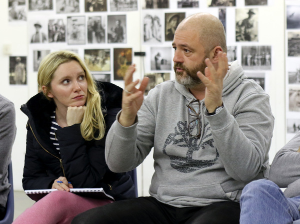 Photo Flash: In Rehearsal with OF MICE AND MEN Image