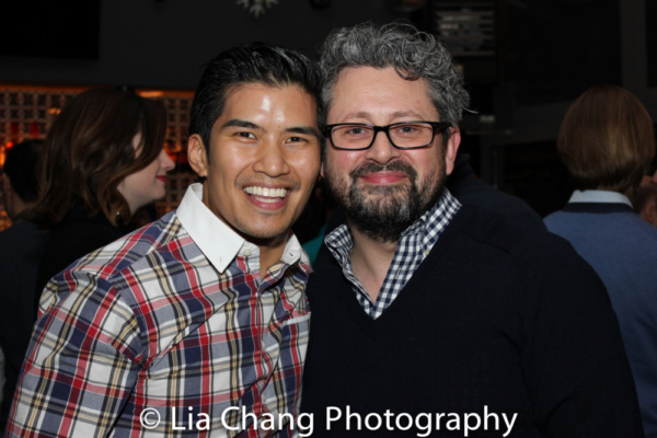 Christopher Vo and Director Laurence Connor
 at 