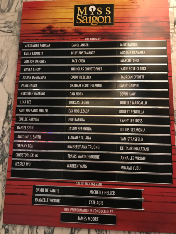 Photo Flash: Eva Noblezada, Jon Jon Briones and More Celebrate Closing Night of MISS SAIGON Image