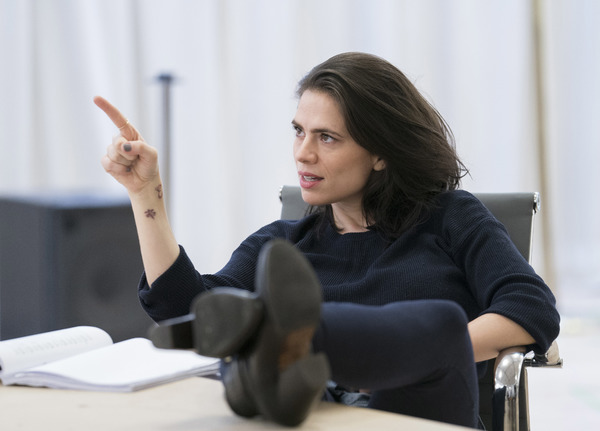 Photo Flash: In Rehearsal with Hayley Atwell and the Cast of DRY POWDER 