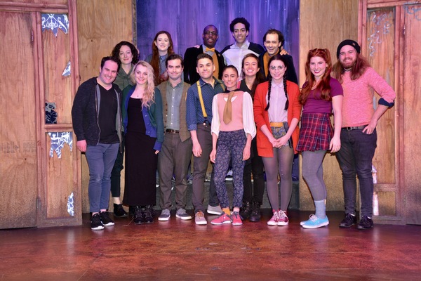 Photo Coverage: Evanna Lynch Visits The Cast and Creative Team of PUFFS Image