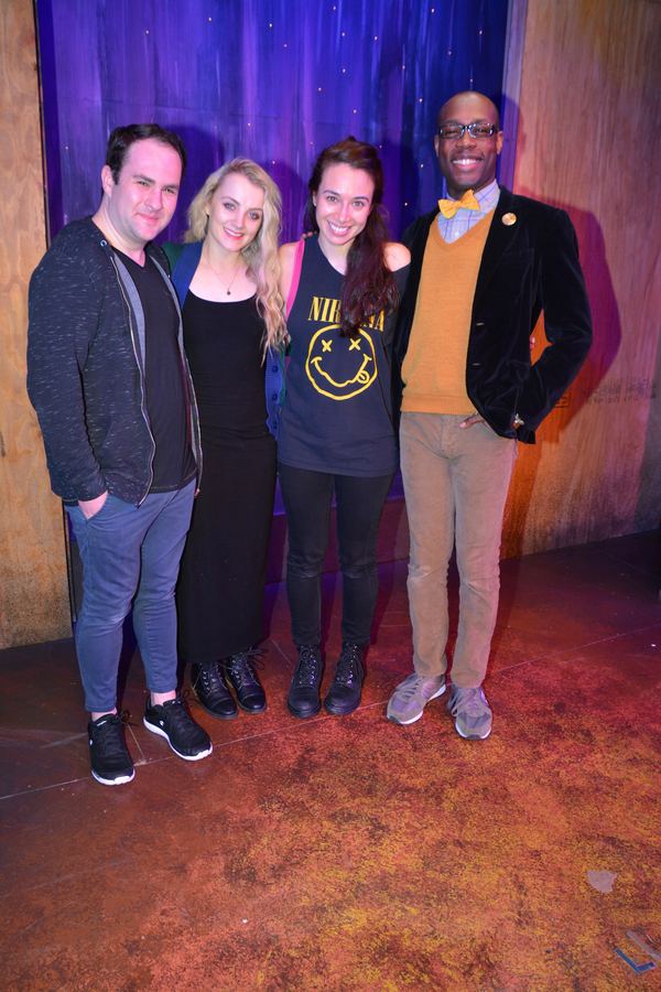 Photo Coverage: Evanna Lynch Visits The Cast and Creative Team of PUFFS Image