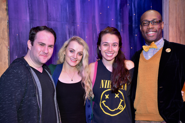 Photo Coverage: Evanna Lynch Visits The Cast and Creative Team of PUFFS Image