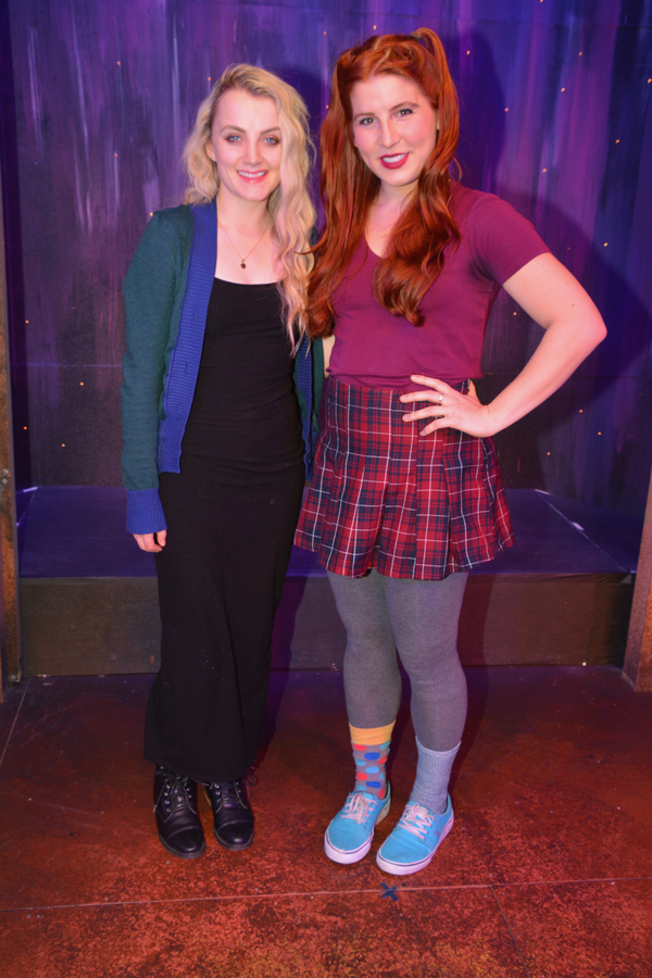 Photo Coverage: Evanna Lynch Visits The Cast and Creative Team of PUFFS Image