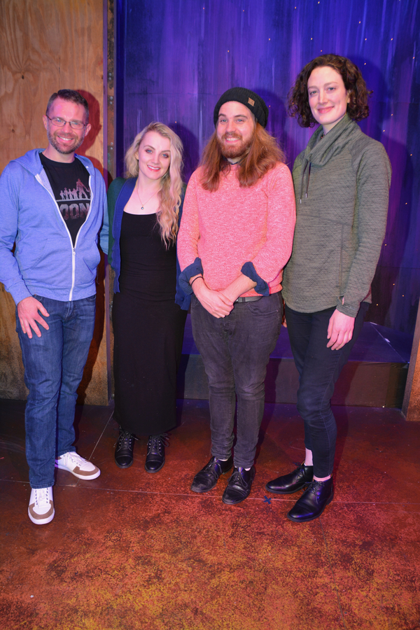 Photo Coverage: Evanna Lynch Visits The Cast and Creative Team of PUFFS Image