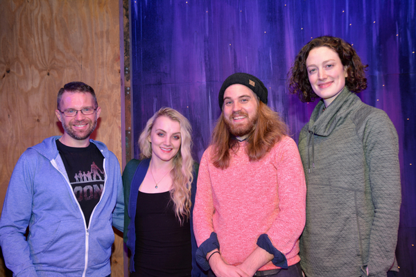 Photo Coverage: Evanna Lynch Visits The Cast and Creative Team of PUFFS Image